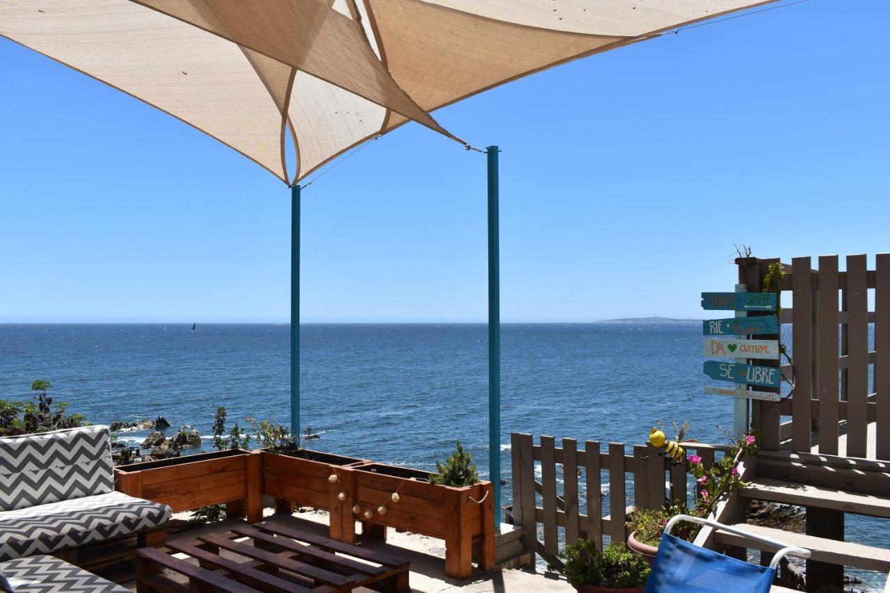 Bahia Luz Hostal Concón エクステリア 写真